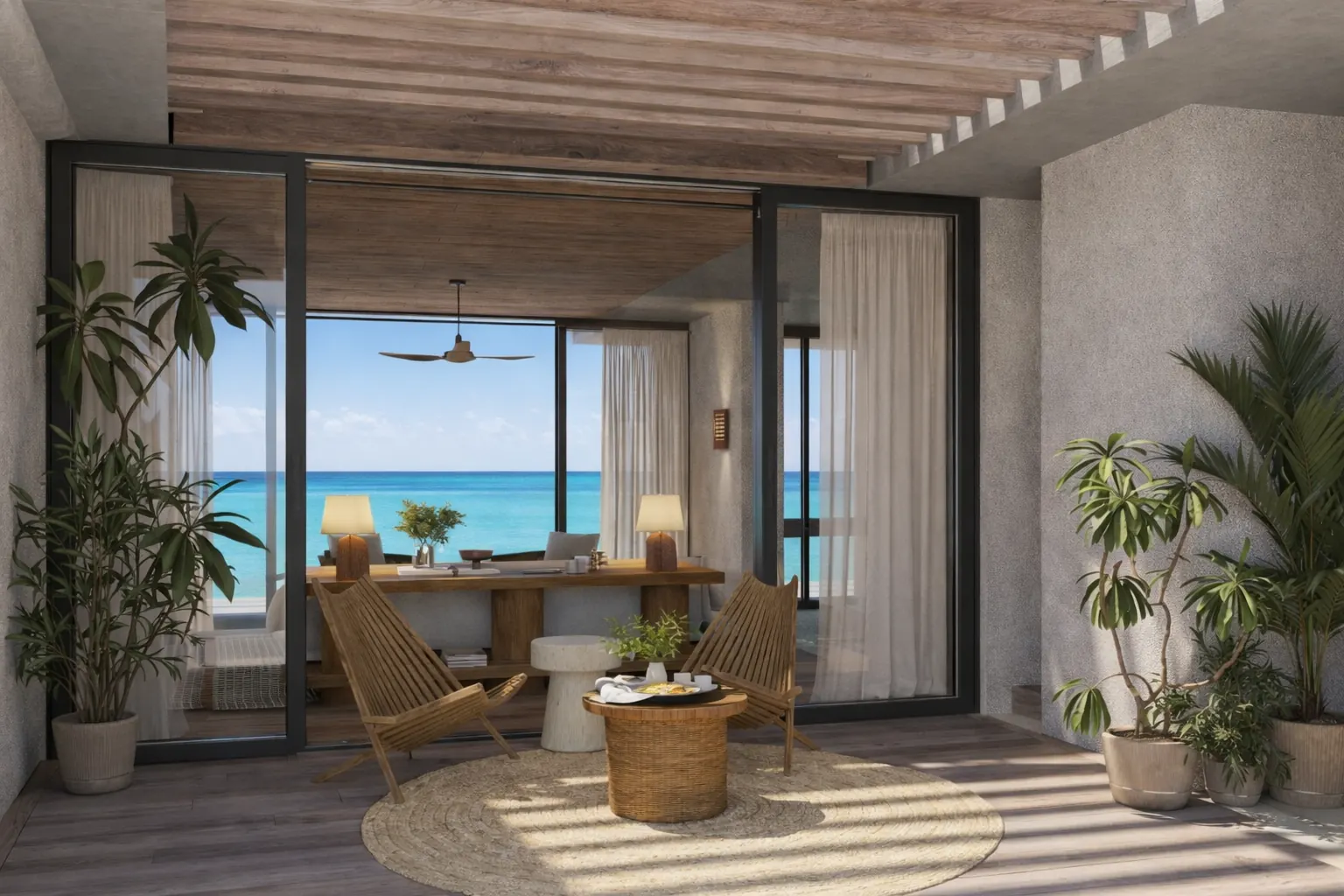 Private Outdoor Terrace
